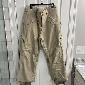 Burton Men's Beige Cargo Pants